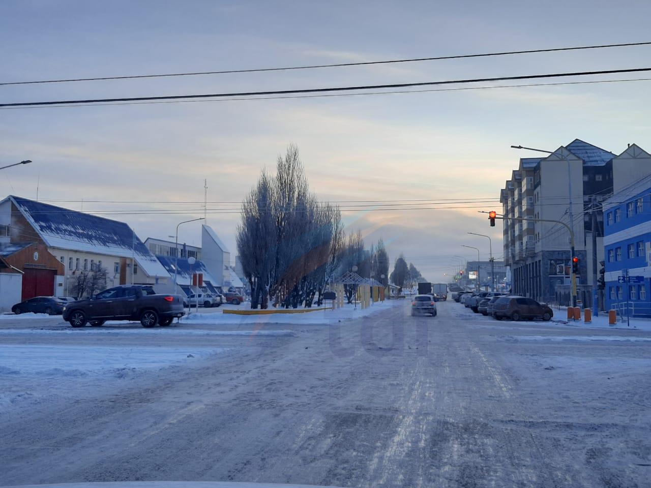 Otra mañana fría en Río Grande, con -10.9°C de sensación térmica