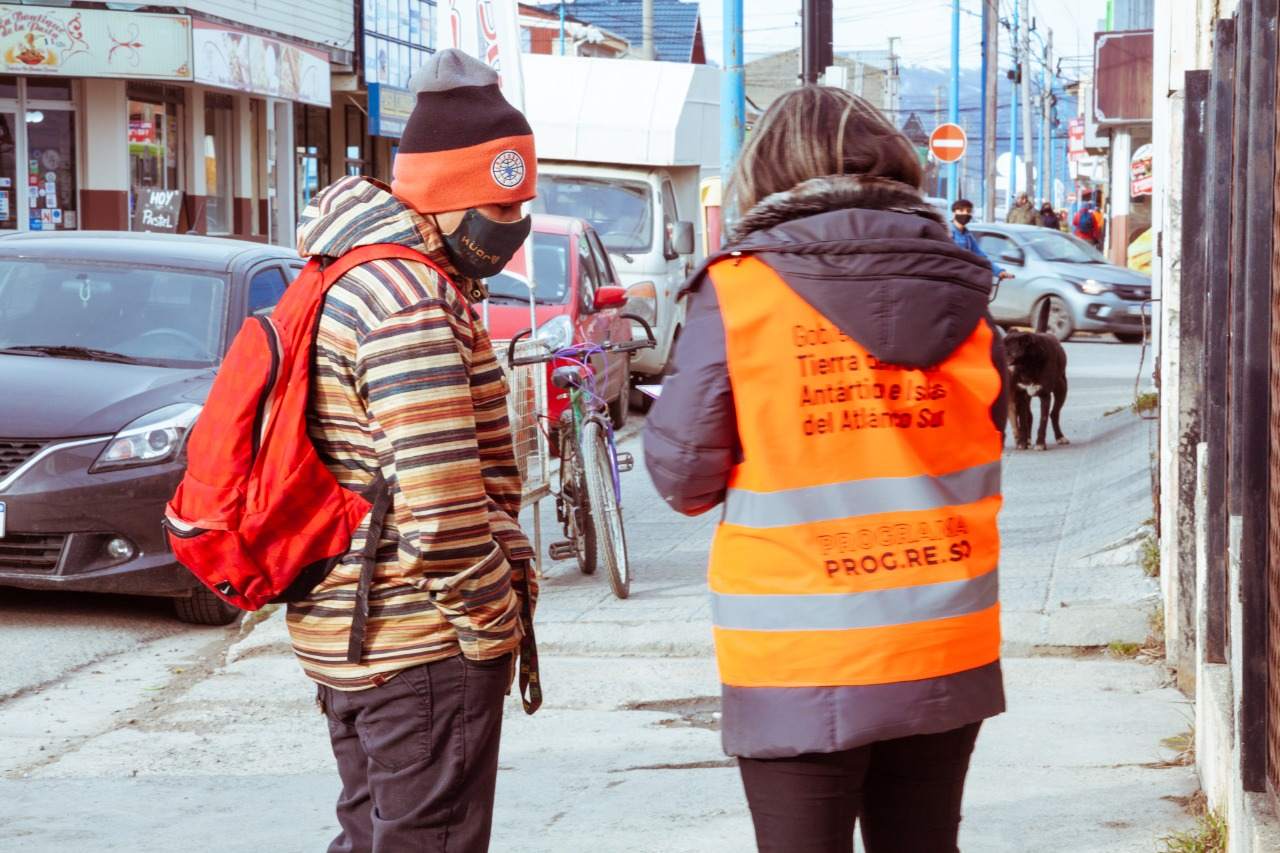 Gobierno continúa implementando el programa Cuidarnos TDF en la ciudad de Ushuaia