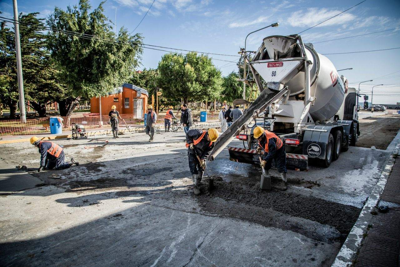Siguen durante la temporada las obras viales en Río Grande
