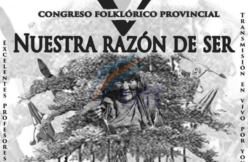 Se realizará a través de la plataforma Zoom el quinto Congreso Folklórico Provincial