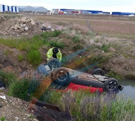 Tres accidentes en la madrugada tuvieron como denominado común el alcohol al volante