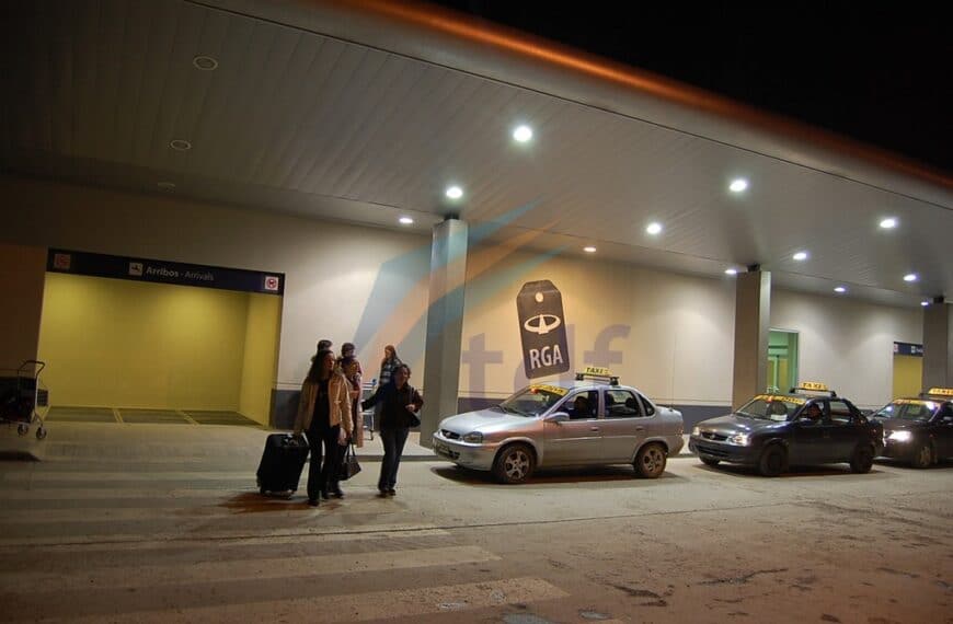 El aeropuerto de la ciudad de Río Grande sin servicio de gas
