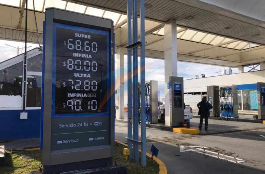 Los nuevos precios del combustible desde el aumento del 6% anoche