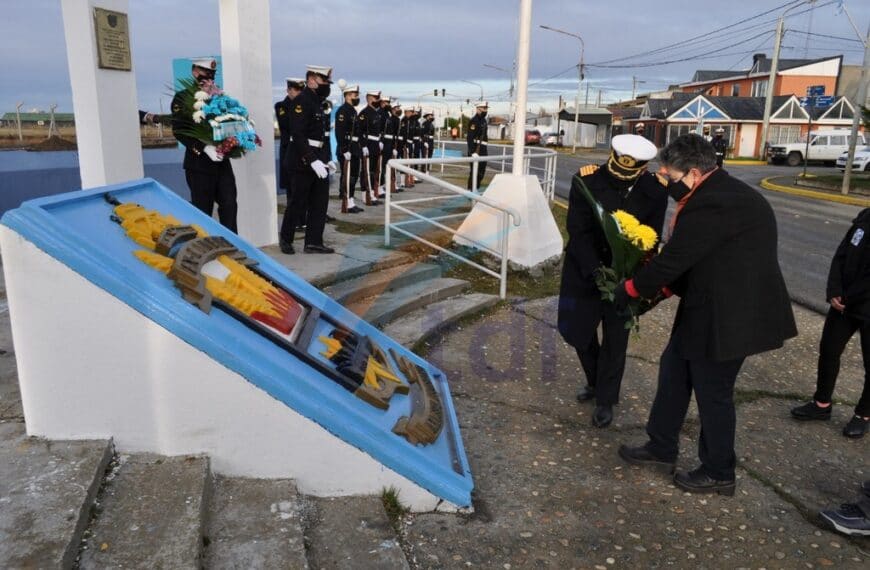 Homenaje a 39 años del hundimiento del crucero ARA General Belgrano