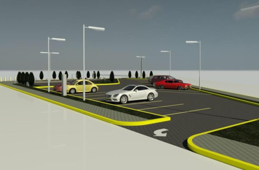 Se construirá un estacionamiento público con estación saludable sobre calle Pellegrini