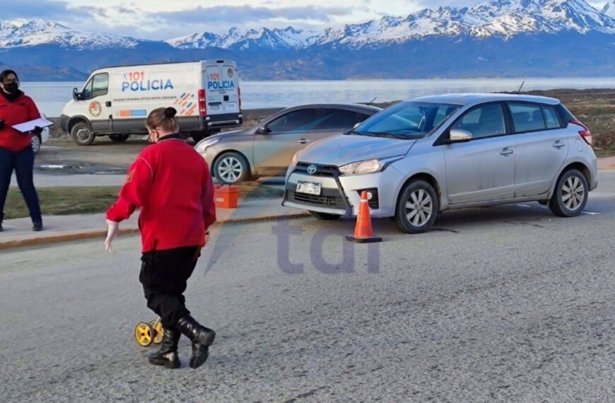 Un hombre fue atropellado por un vehículo en Ushuaia