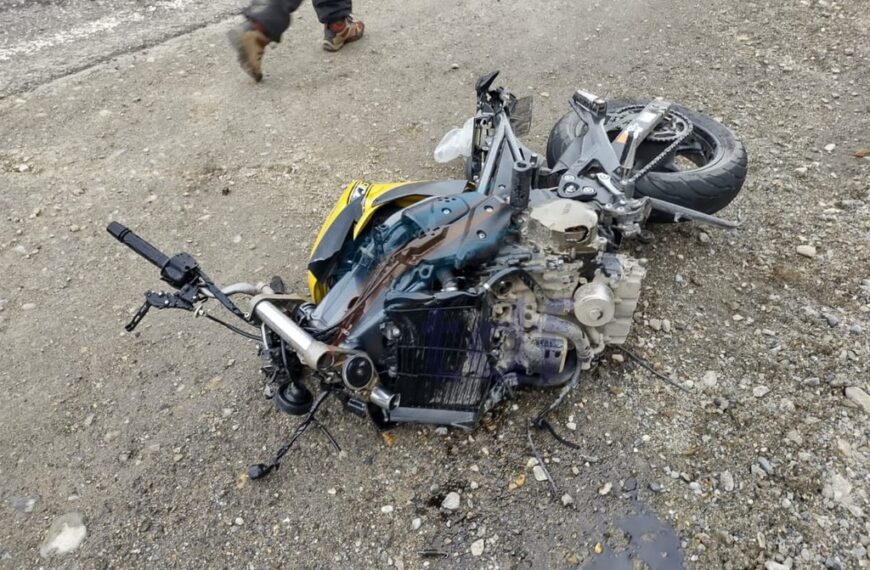 Un motociclista de Ushuaia falleció en el accidente en ruta 3