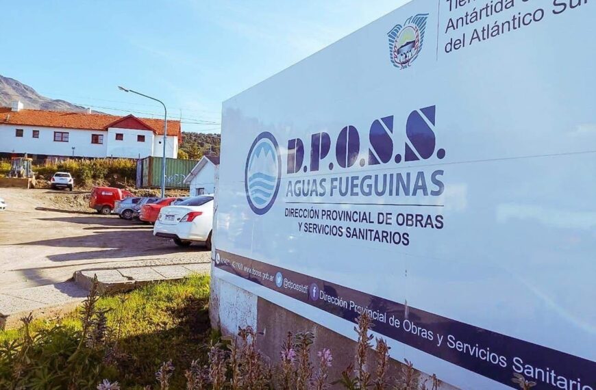 La DPOSS lanzó la licitación para una obra que sostienen atenderá a más del 80% de la demanda de agua potable en Ushuaia