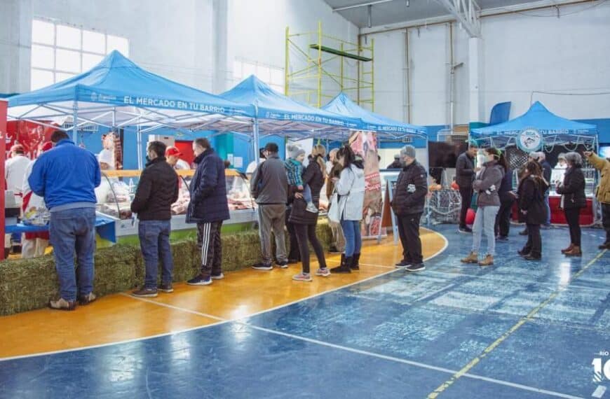 Se viene una nueva edición del “Mercado en tu Barrio” en zona sur