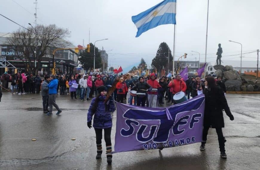 Los fuertes vientos obligaron a SUTEF a replantear su medida sindical
