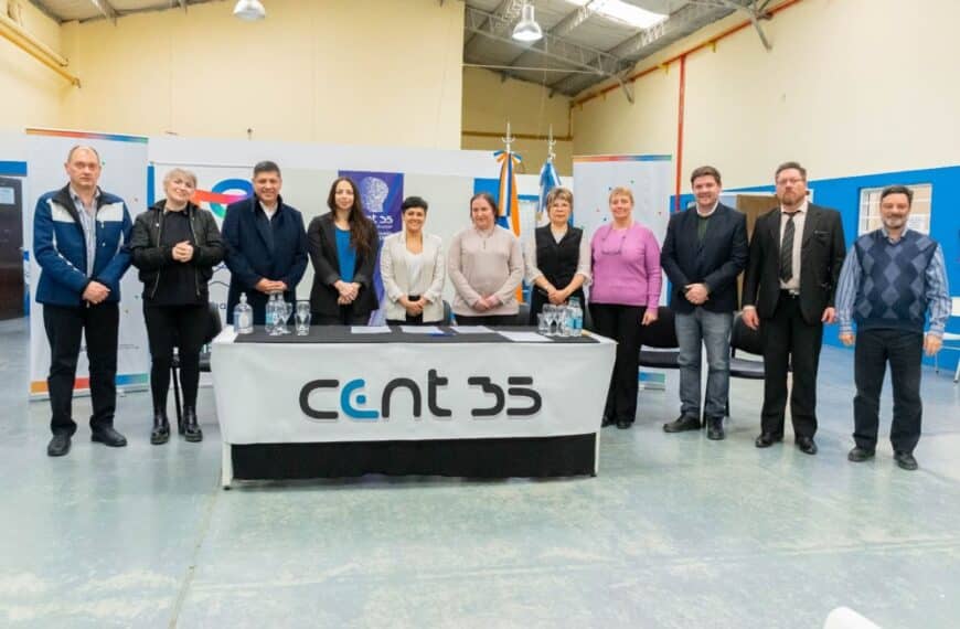 Estudiantes del CENT 35 podrán hacer prácticas profesionalizantes en Total Austral