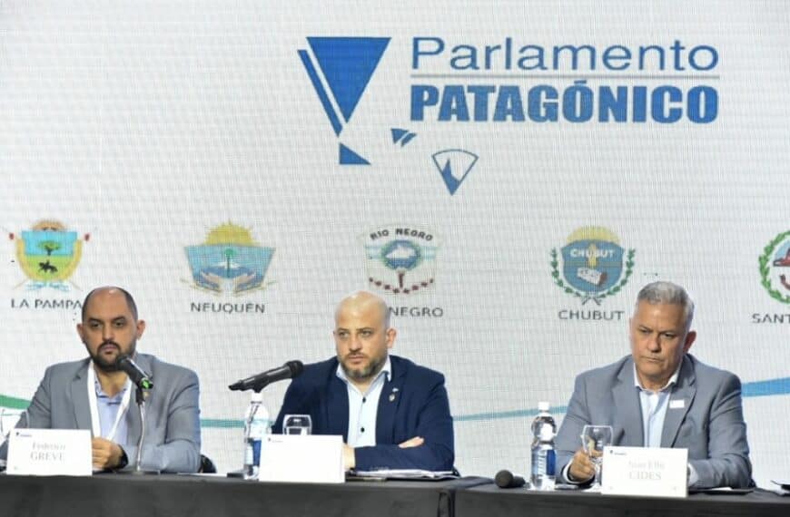 El bloque regional suscribió el documento del Parlamento Patagónico