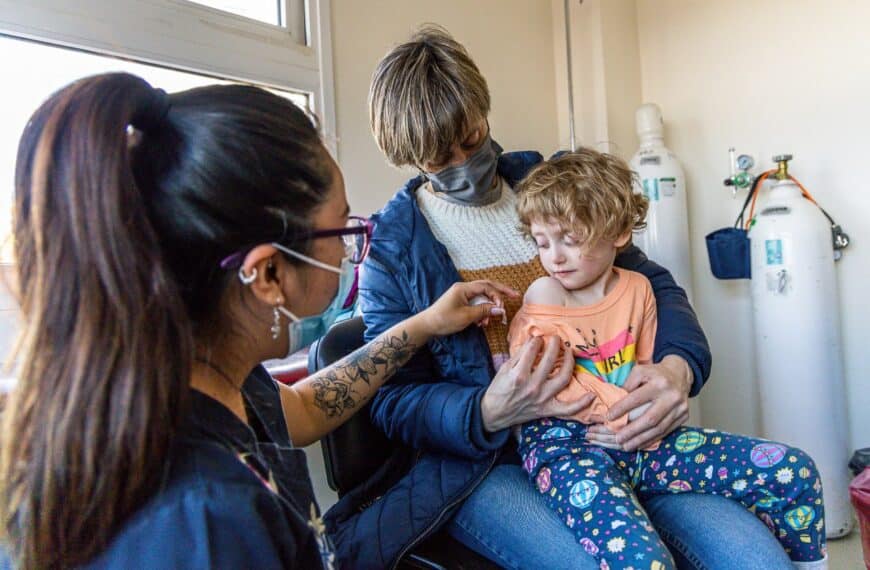 Adelantan la segunda dosis de la vacuna Triple Viral