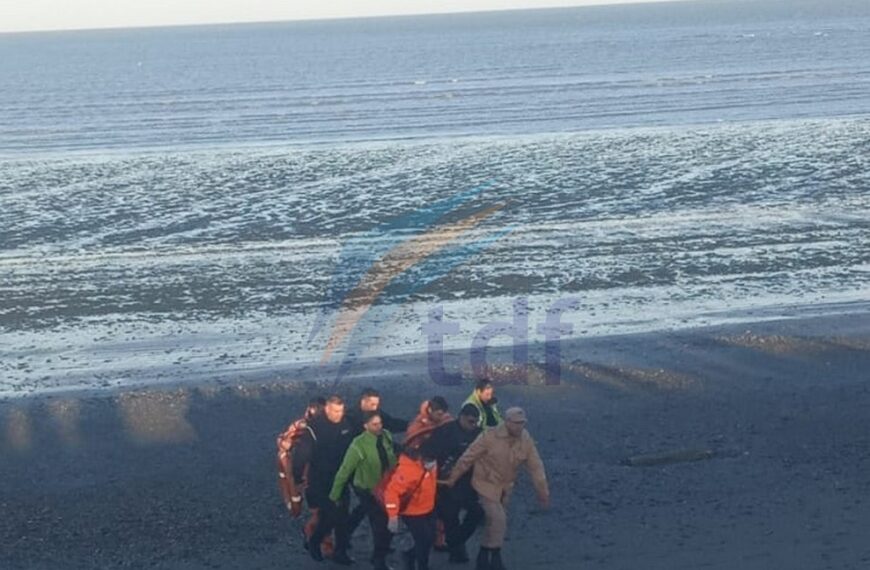 Rescataron a una mujer del mar en un intento de suicidio