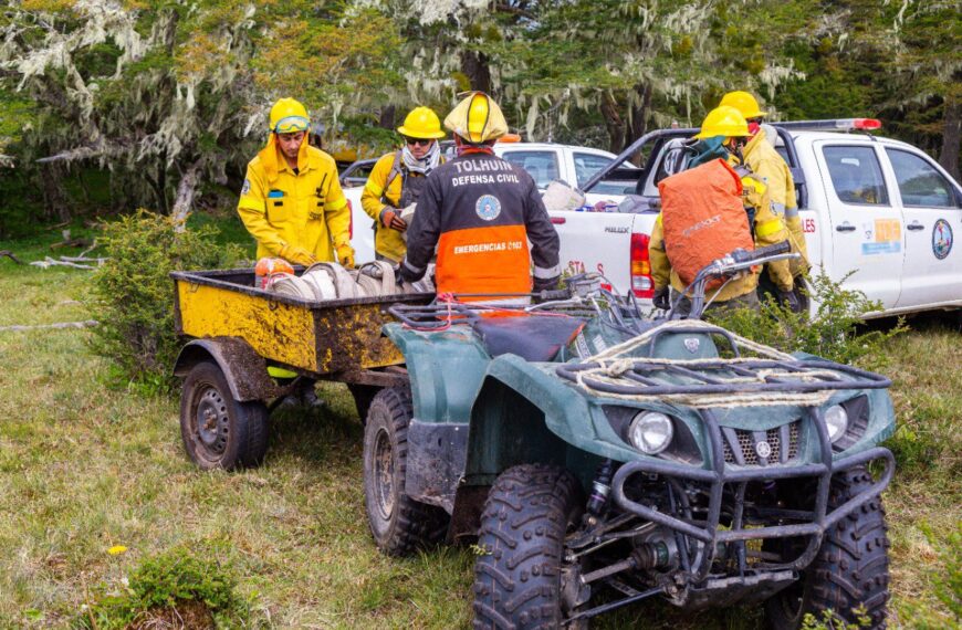 Estado de situación del incendio en la reserva Corazón de la Isla: Las tareas se vieron reducidas por el viento