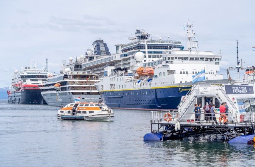 Temporada de cruceros: Arribaron al Puerto de Ushuaia más de 92.700 personas