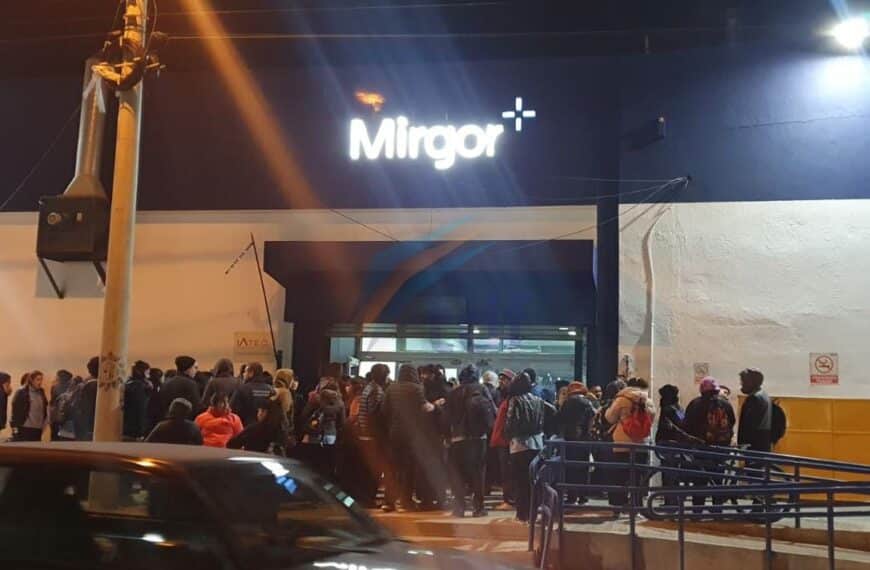 Unos 400 trabajadores fueron desvinculados de Mirgor en el turno mañana