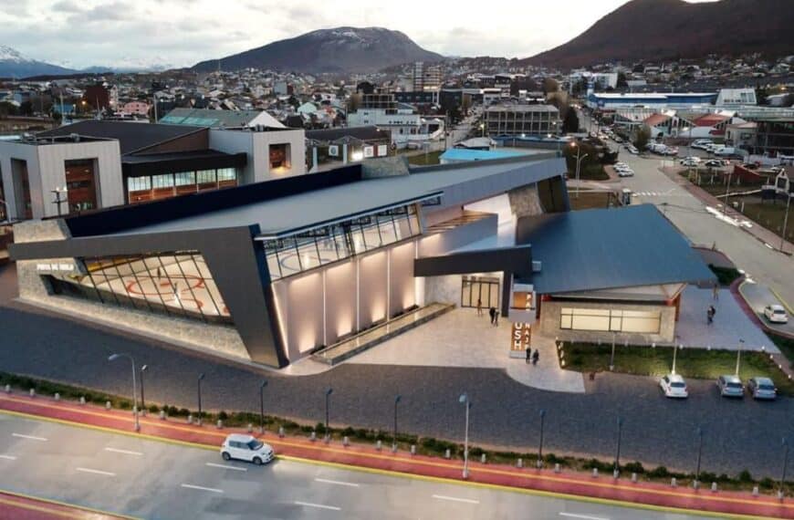 La Municipalidad de Ushuaia anuncia que llevará a cabo la obra de techado de la Pista de Patinaje Olímpica