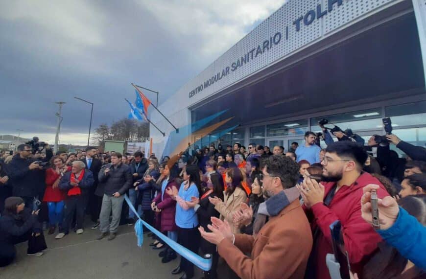Quedó inaugurado el nuevo Centro Modular Sanitario en Tolhuin