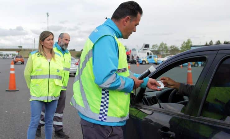 Ya rige en todas las rutas nacionales del país la Ley de Alcohol Cero