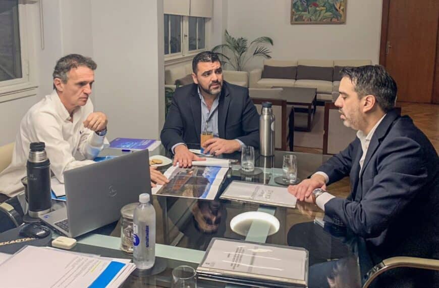 Walter Vuoto mantuvo una reunión con el Ministro Katopodis