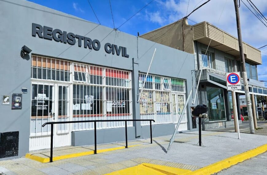 Río Grande: El lunes 15 de enero reabre sus puertas la delegación del Registro Civil de calle Elcano