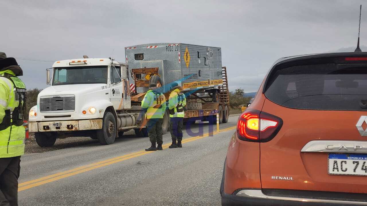 Operativo de Seguridad en la Ruta N° 3 por el recital de La Renga