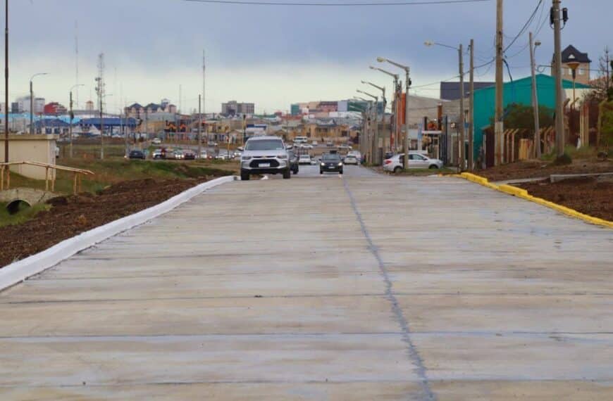 Quedó habilitada al tránsito la Avenida Echelaine