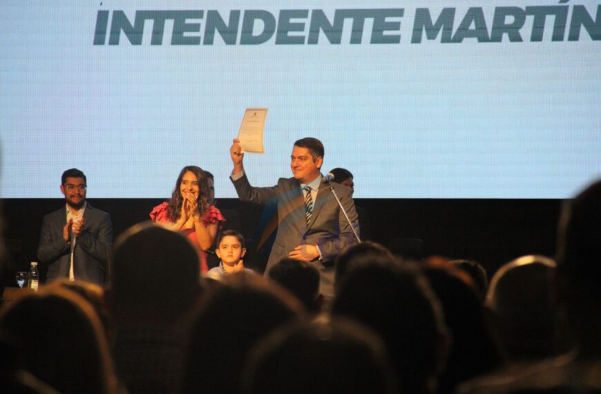 Martín Perez asumió su segundo mandato