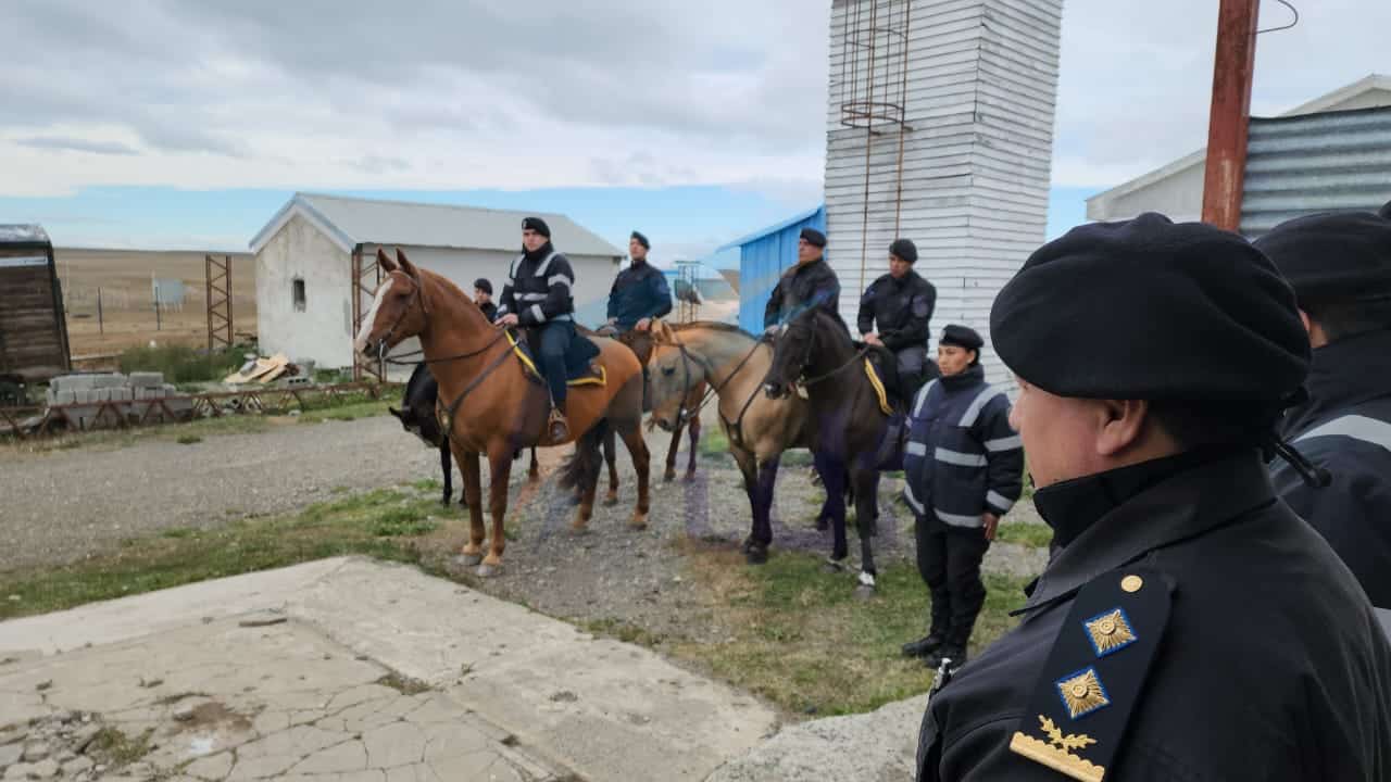 Pasó a retiro el primer equino de la Policía provincial