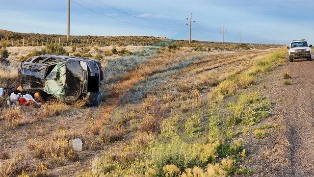 Accidente fatal de vacacionistas fueguinos en ruta 3 por Chubut