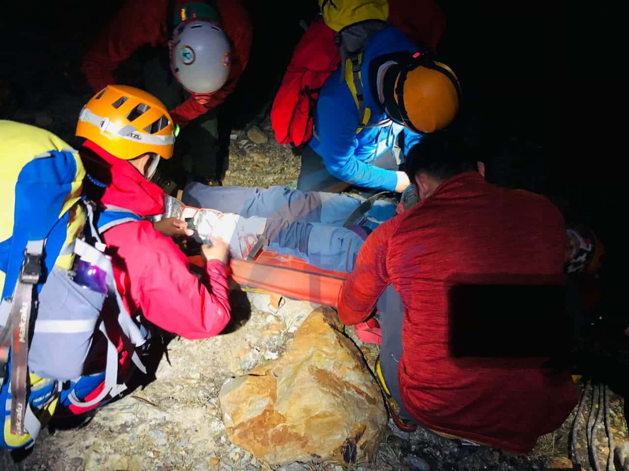 Un hombre de Bielorrusia debió ser rescatado en Laguna Esmeralda