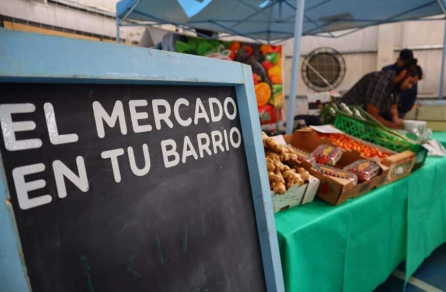 Este sábado 10 de febrero vuelve “El Mercado en tu Barrio”