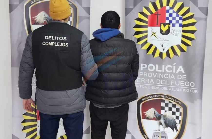 Un hombre con pedido de captura en Santa Fe por abuso sexual fue detenido en Ushuaia
