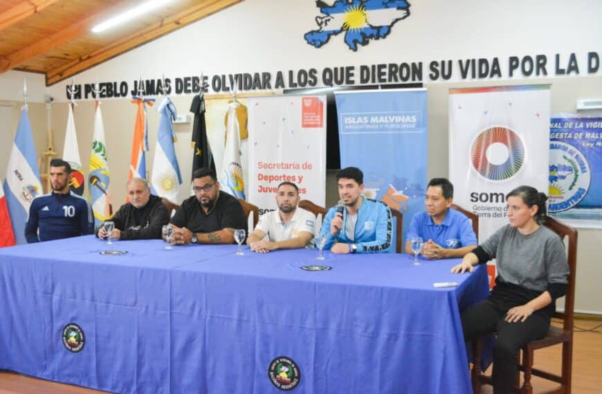 Se presentó la Copa Provincial de Selecciones de Futsal “Malvinas Argentinas”
