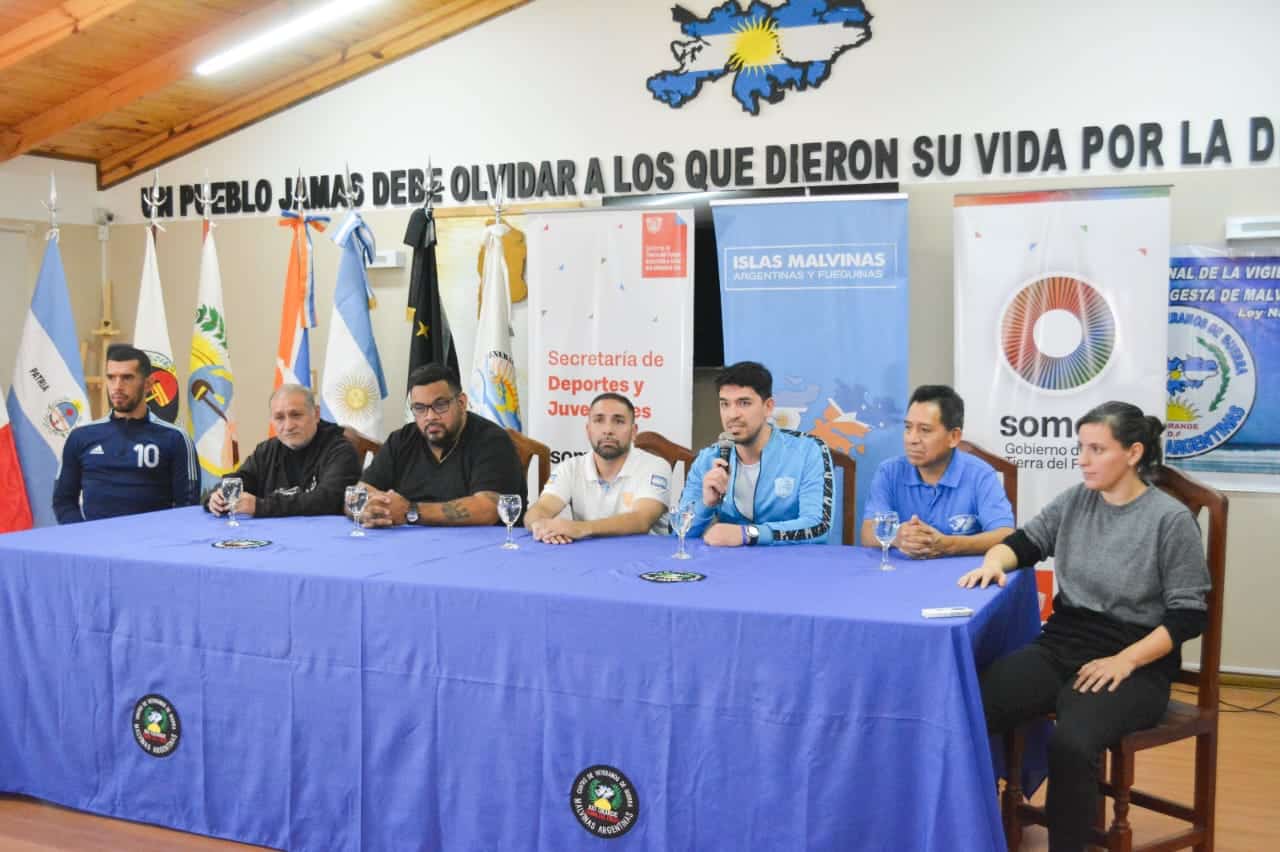 Se presentó la Copa Provincial de Selecciones de Futsal “Malvinas Argentinas”