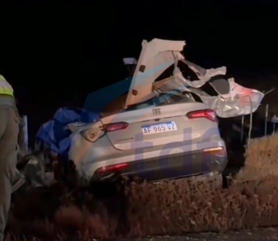 Un auto de Río Grande protagoniza fatal accidente en la ruta a Porvenir