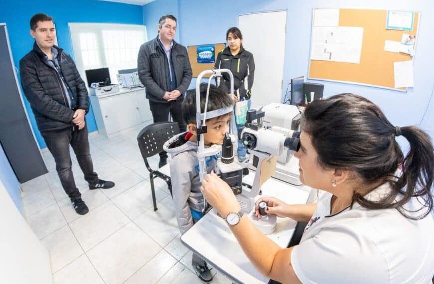 Por tercer año consecutivo se lleva adelante el programa municipal de salud visual en Río Grande