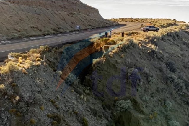 Una grieta amenaza la traza de la ruta 3 y podría aislar aún más a la provincia