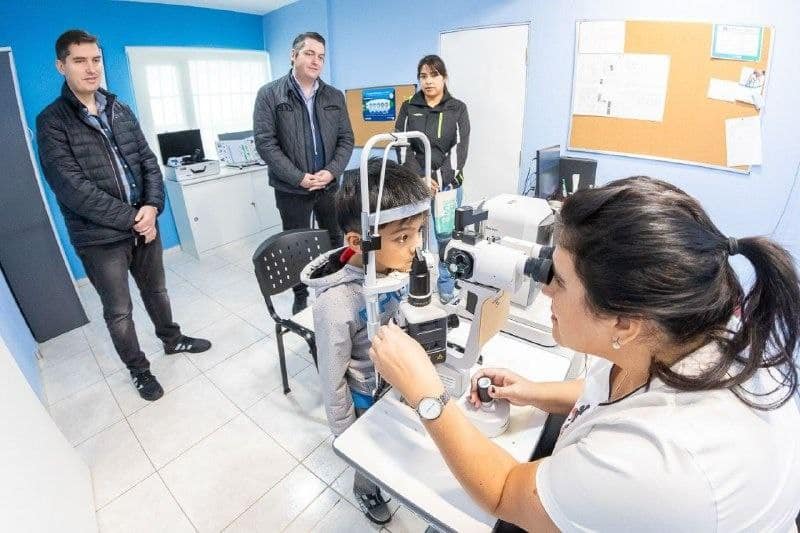 Llega a Tolhuin el Programa de Salud Visual del Municipio de Río Grande