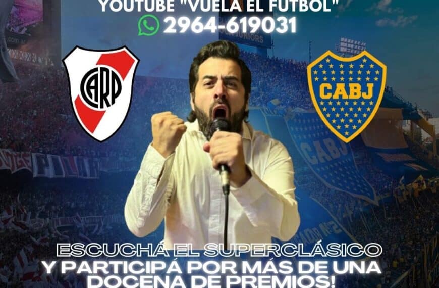 Viví el superclásico en la transmisión más austral del mundo