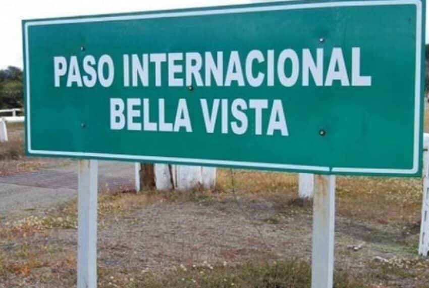 El Paso Fronterizo Bella Vista cierra desde este miércoles 30 de abril
