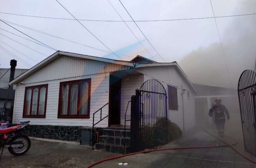 Principio de incendio en una vivienda céntrica de la ciudad