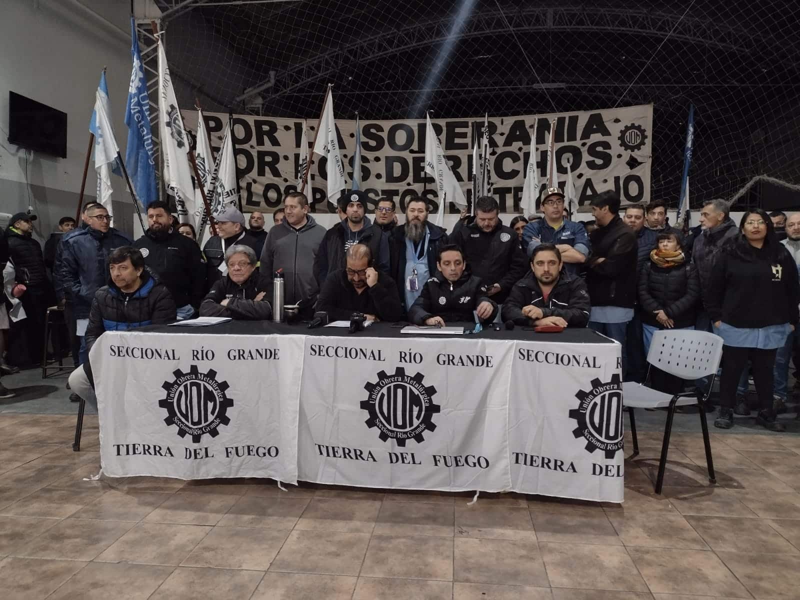 UOM anunció una marcha de antorchas para el próximo viernes en la ciudad de Río Grande