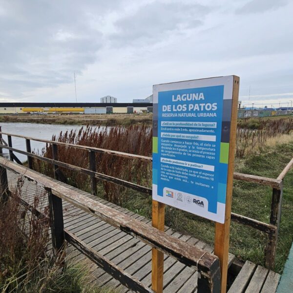 Recuerdan que la Laguna de los Patos no está habilitada para actividades invernales