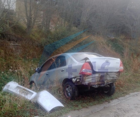 Tres despistes en la ruta 3 ante el fenómeno del “hielo negro”
