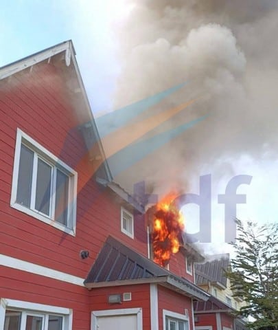 Incendio en Ushuaia por sobrecarga eléctrica