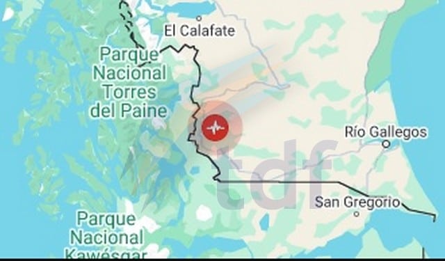 ULTIMO MOMENTO – Un sismo hizo temblar la zona sur de Santa Cruz y Chile