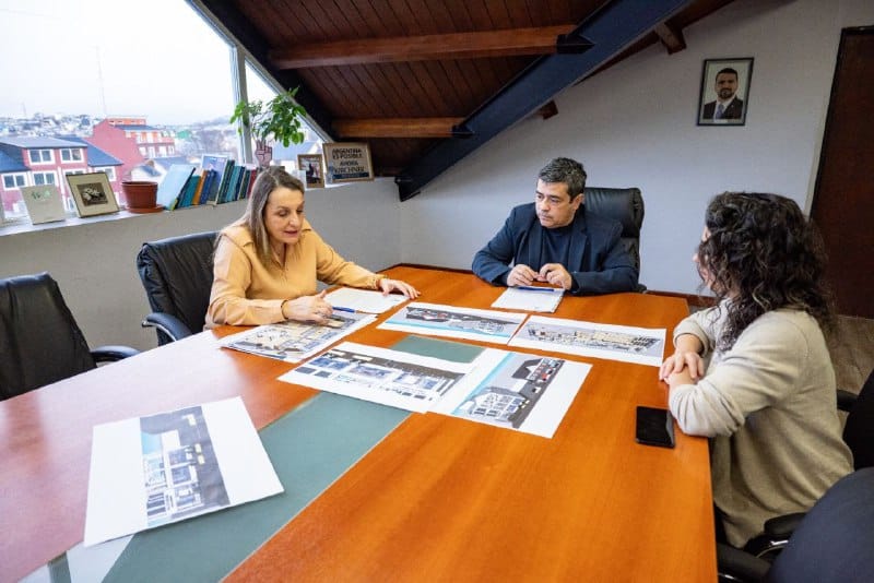 El Municipio de Ushuaia colaborará con el Concejo Deliberante para avanzar en la obra del nuevo edificio del cuerpo