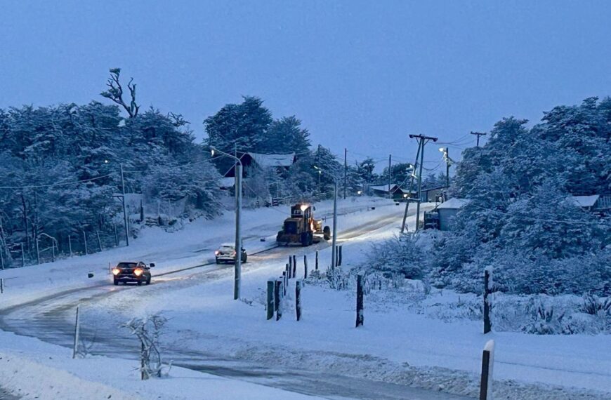 Tolhuin puso en marcha el Operativo Invierno en la ciudad